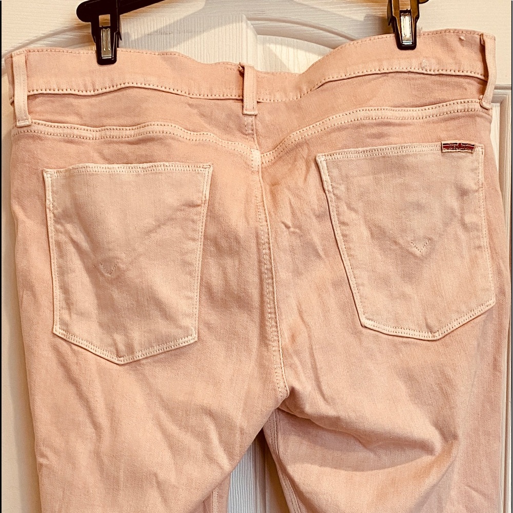 Hudson Nico Super Skinny Jeans in Apricot